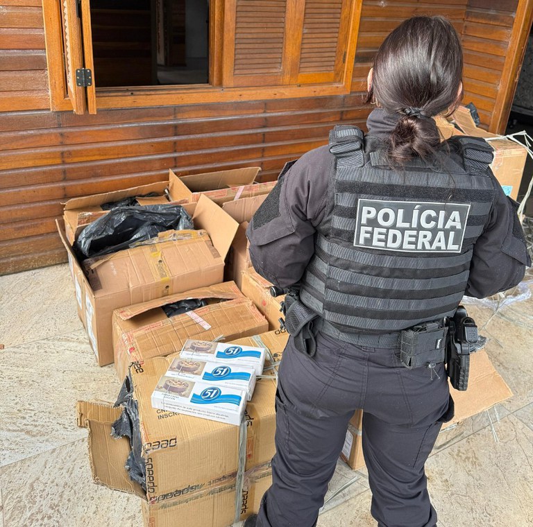 PF combate transporte ilícito de cargas estrangeiras ao Rio Grande do Sul